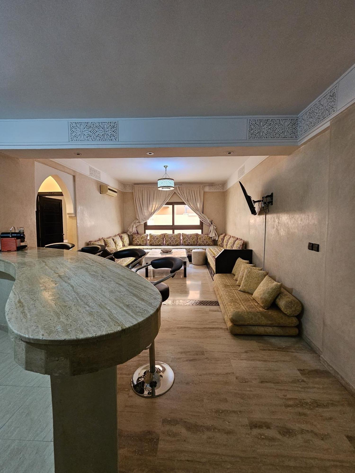 Appartement Douillet Au Centre Gueliz Marrakesch Exterior foto