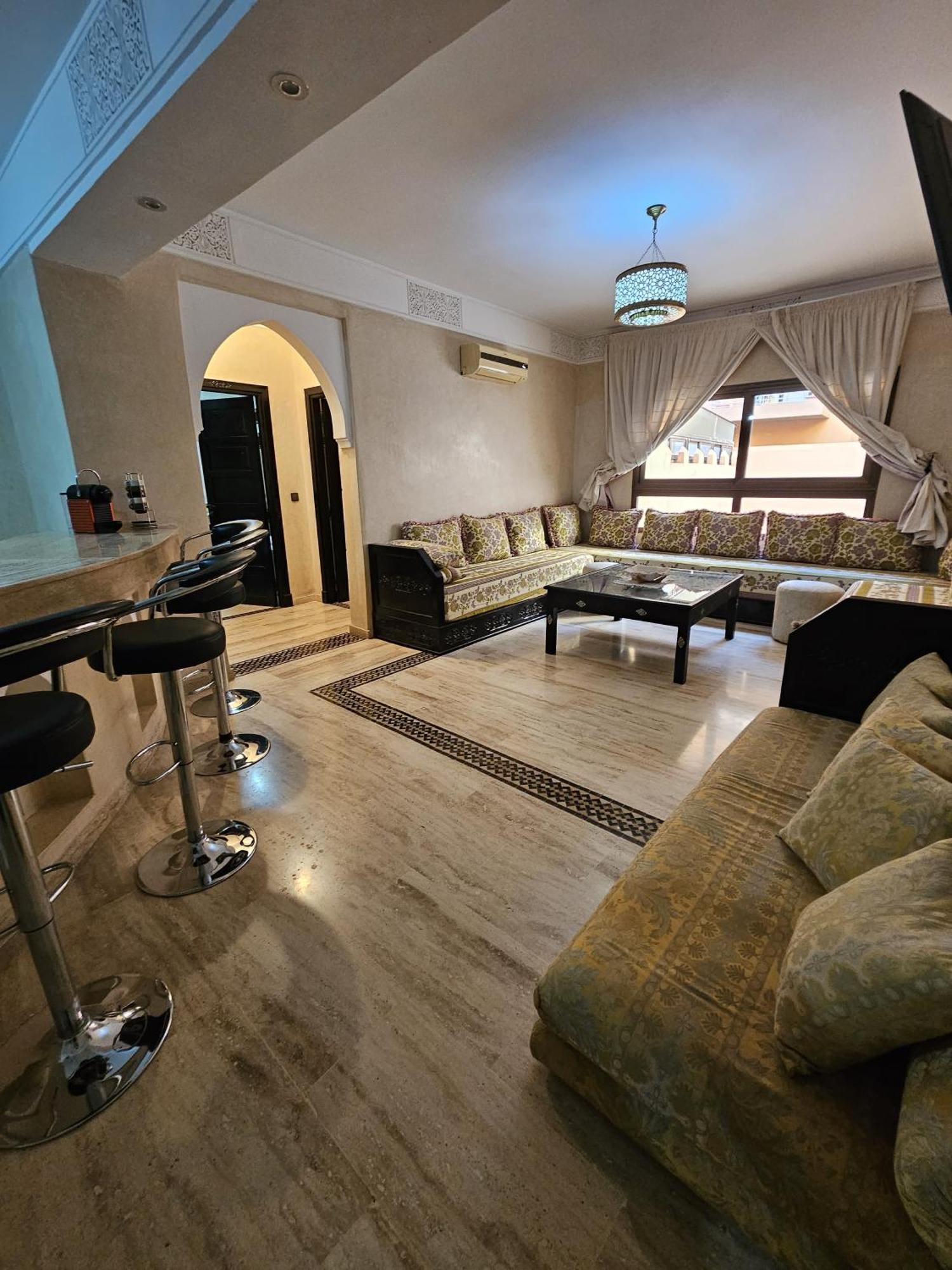 Appartement Douillet Au Centre Gueliz Marrakesch Exterior foto